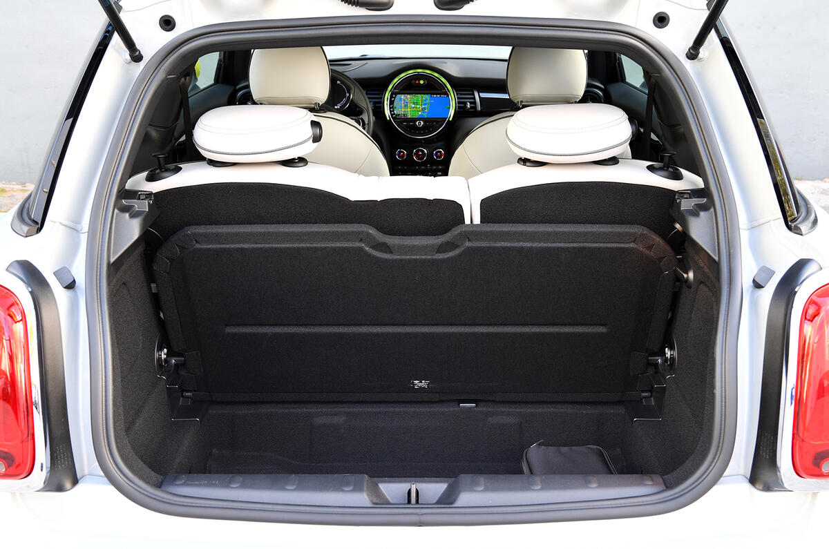 Mini Electric 2020 road test review - boot Mini Electric 2020 road test review - boot