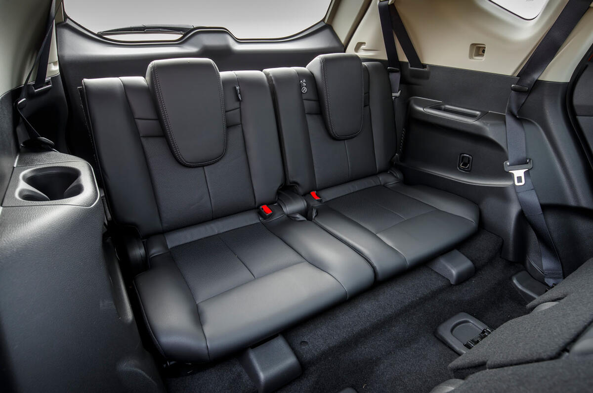 Nissan X-Trail road test review - rear seats