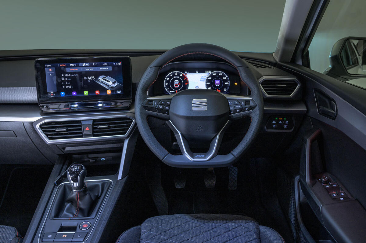 Seat Leon 2020 road test review - dashboard Seat Leon 2020 road test review - dashboard