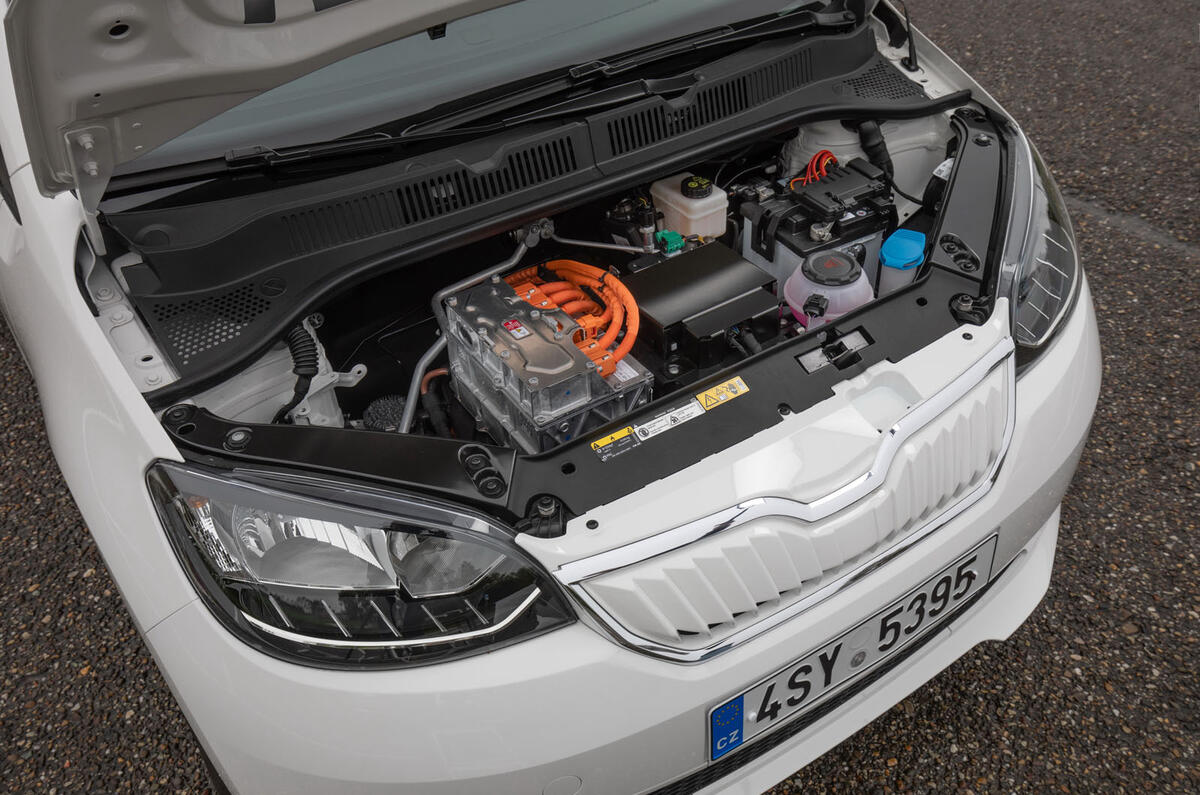 SKoda Citigo-e IV 2020 road test review - electric motor SKoda Citigo-e IV 2020 road test review - electric motor