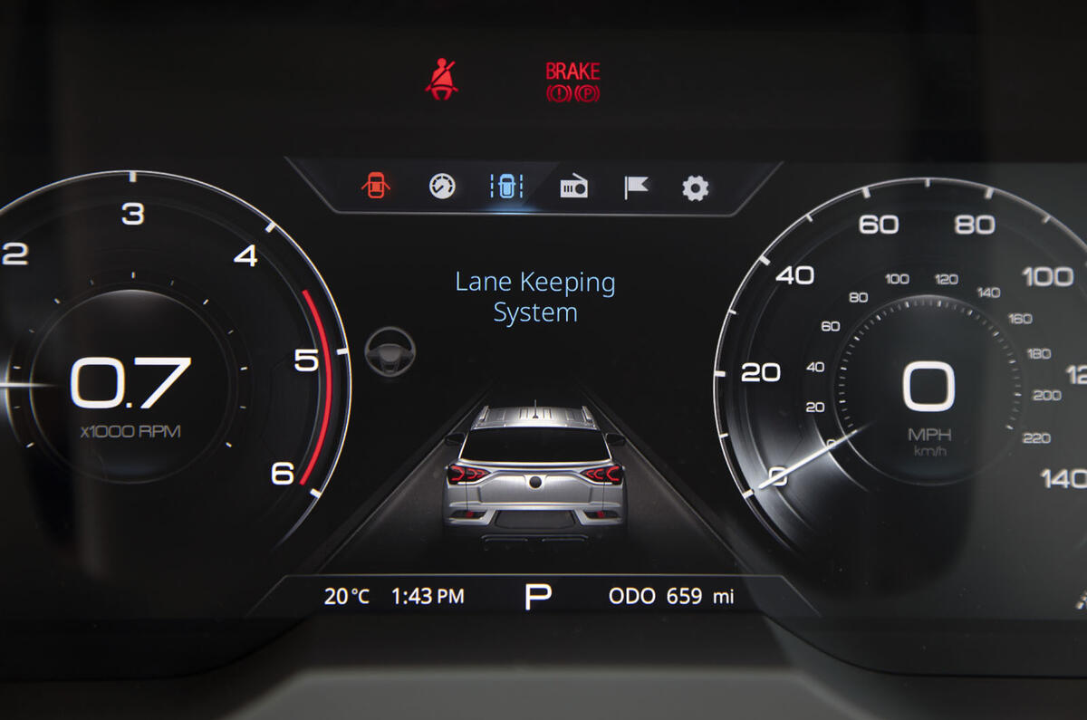 Ssangyong Korando 2019 road test review - instruments