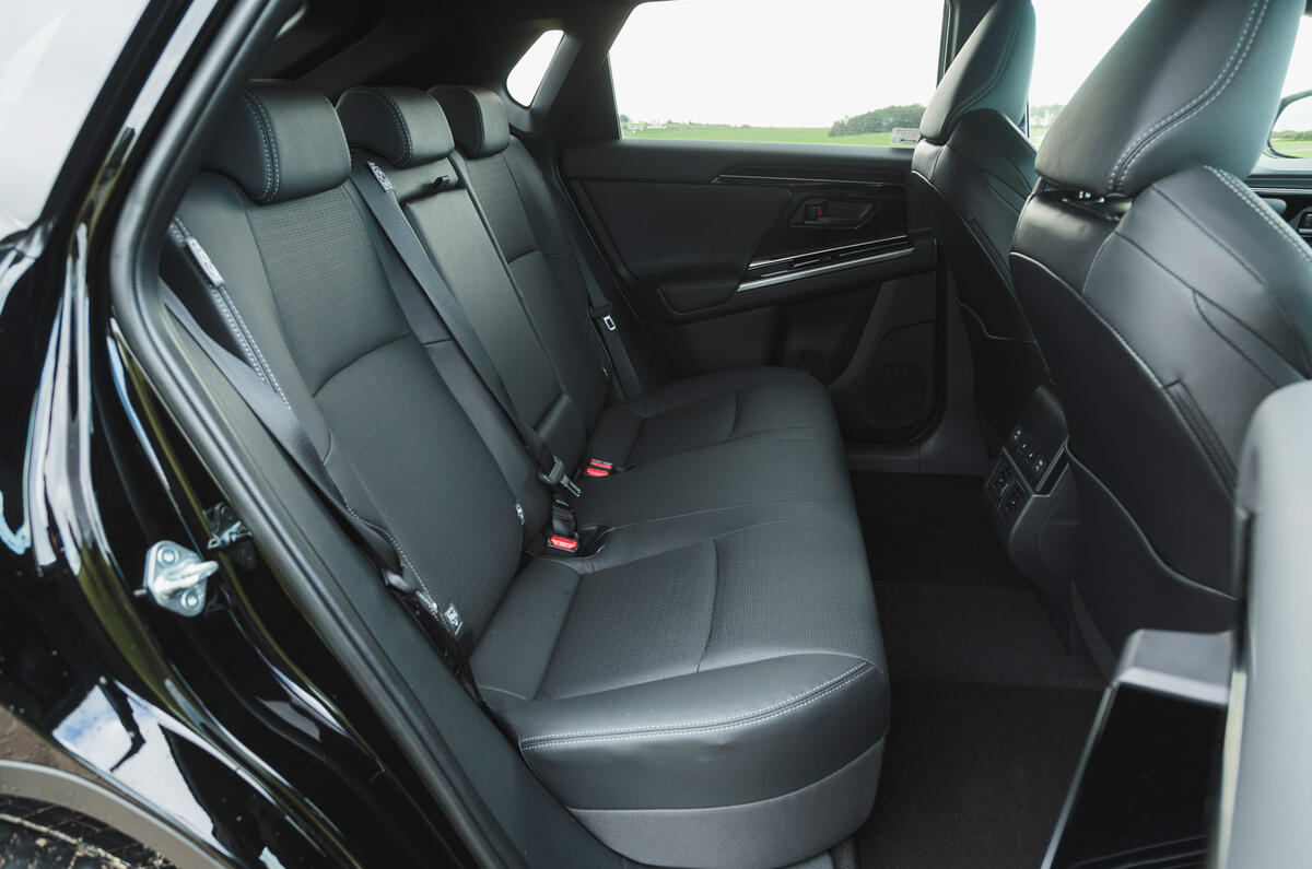 11 Subaru Solterra RT 2023 rear seats