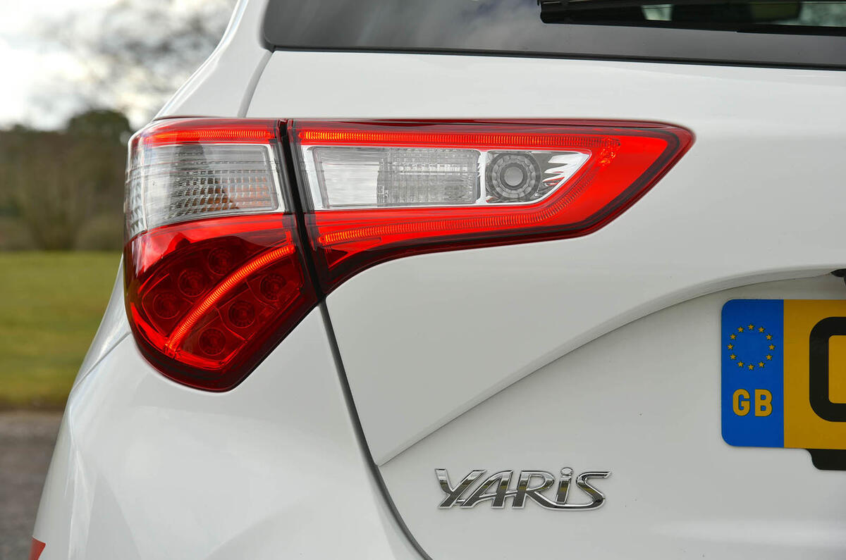 Toyota Yaris GRMN rear lights