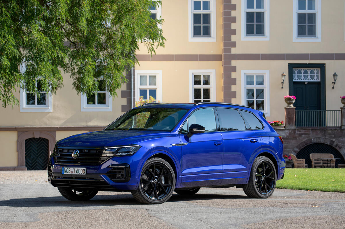 Volkswagen Touareg R road test review - static front Volkswagen Touareg R road test review - static front