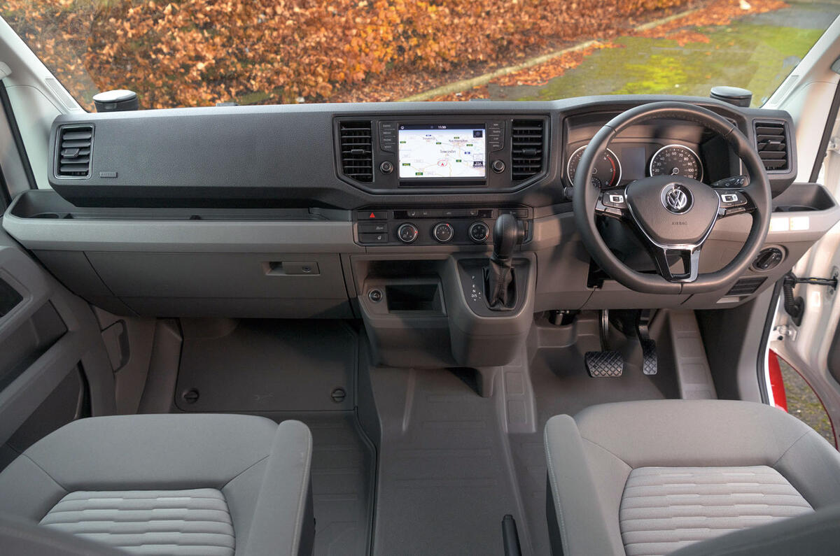 Volkswagen Grand California 2020 road test review - dashboard