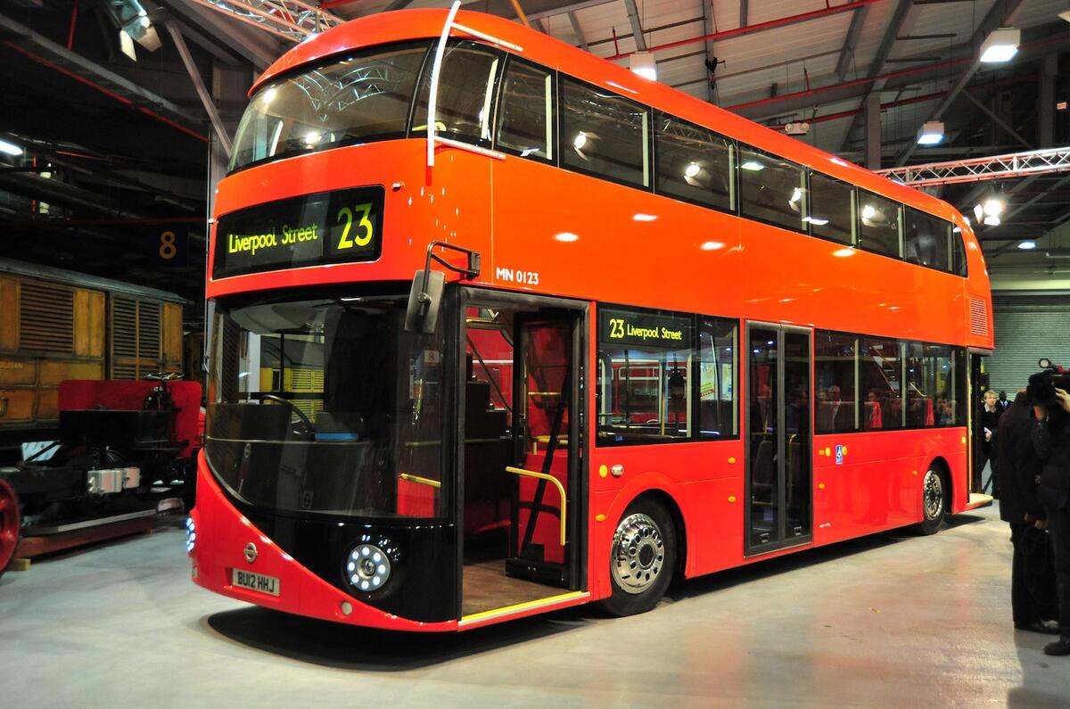 London's new bus unveiled