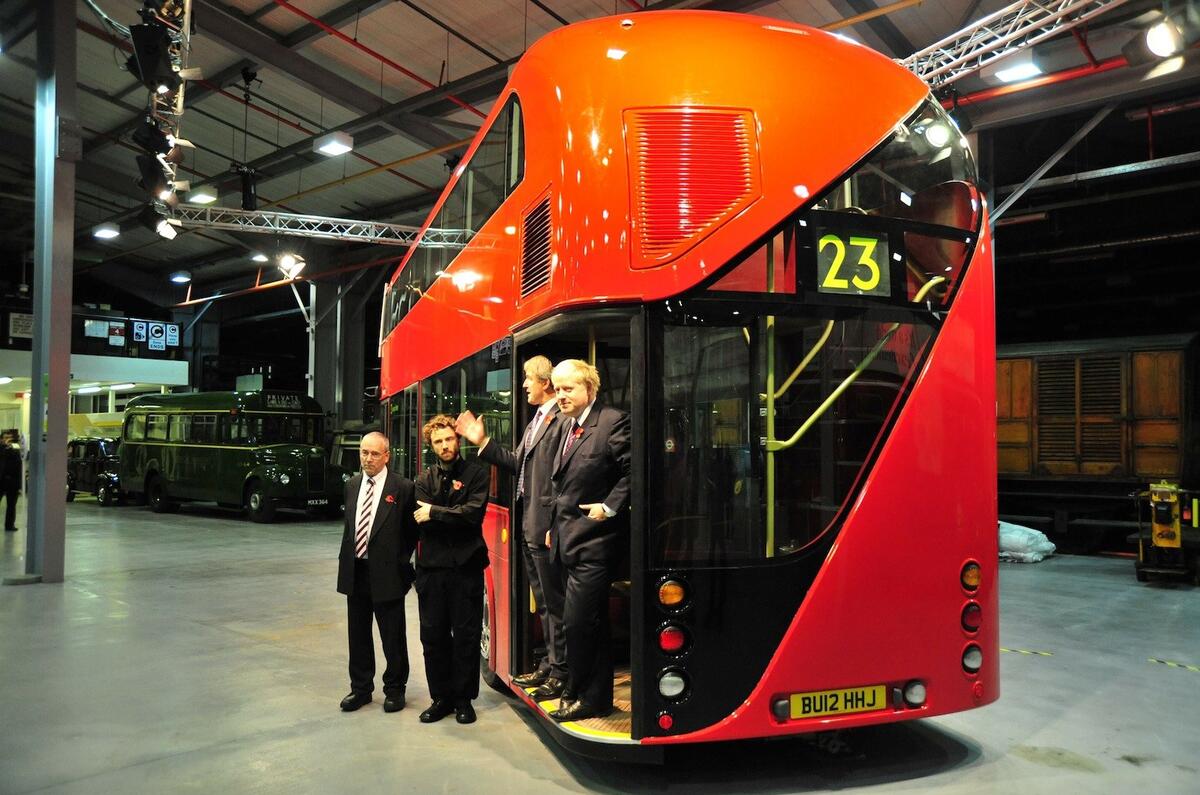 London's new bus unveiled