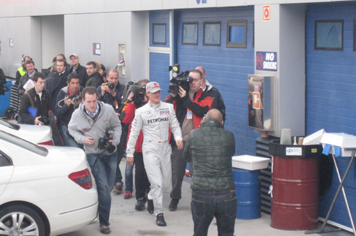 Kobayashi tops Jerez test