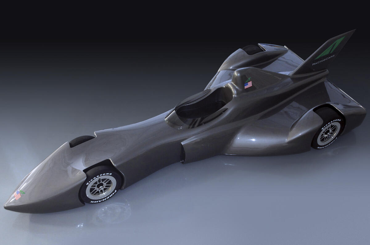 DeltaWing's radical racer concept