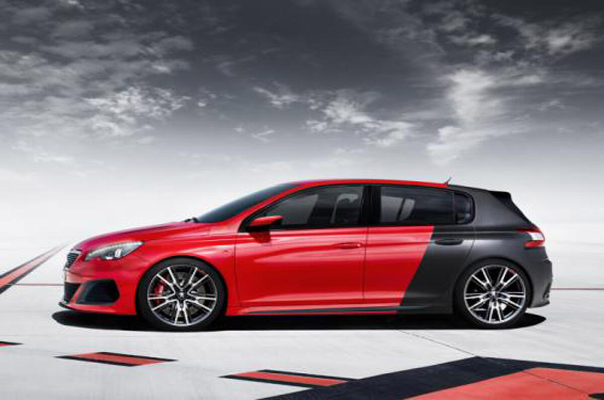no title Peugeot 308 R concept for Frankfurt debut