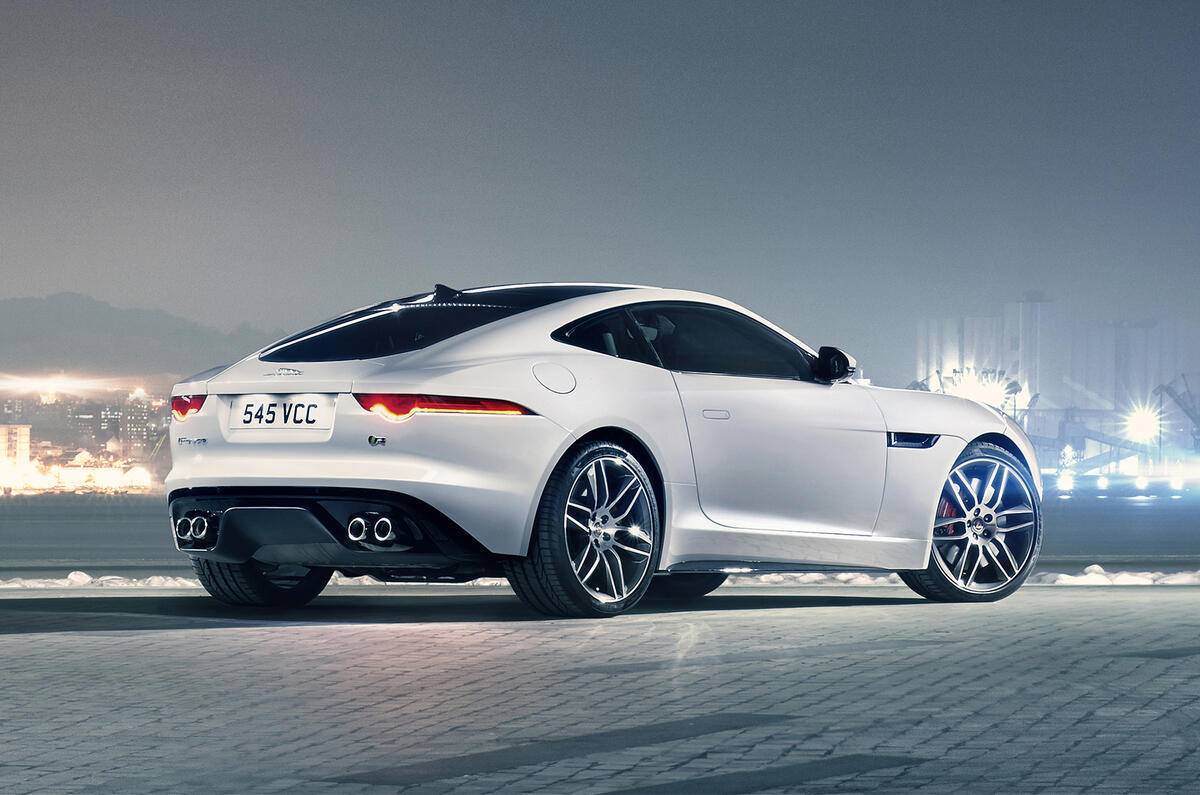 Jaguar F-type coupe revealed