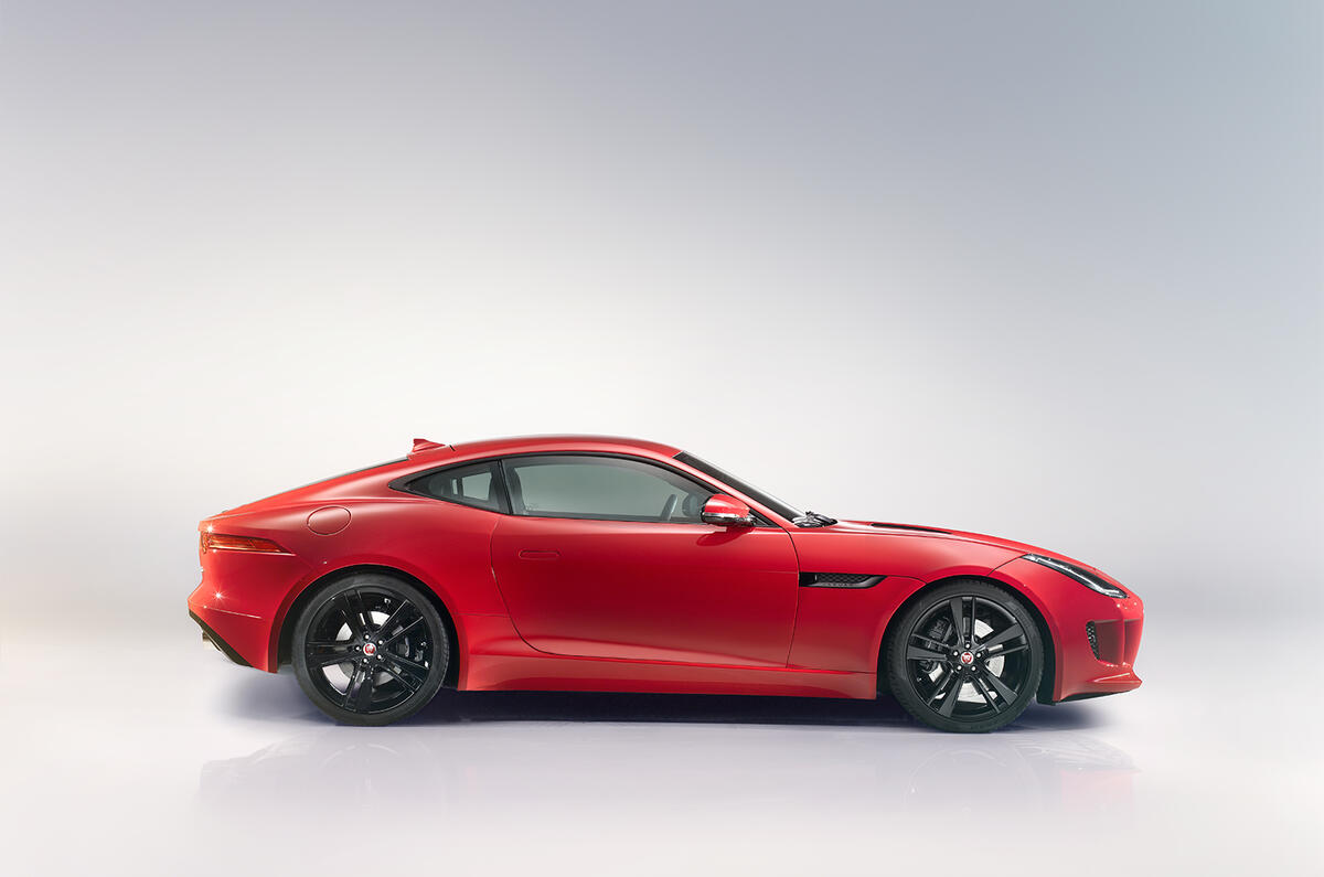 Jaguar F-type coupe revealed