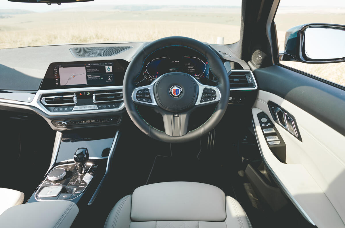 Alpina B3 Touring 2020 road test review - dashboard Alpina B3 Touring 2020 road test review - dashboard