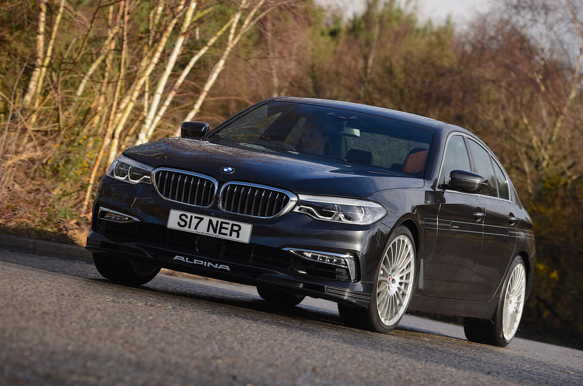 Alpina D5 S review cornering