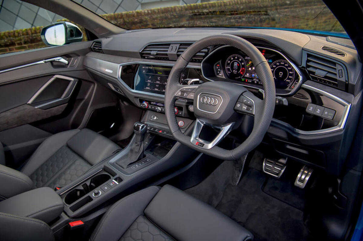 Audi RS Q3 Sportback 2020 road test review - cabin