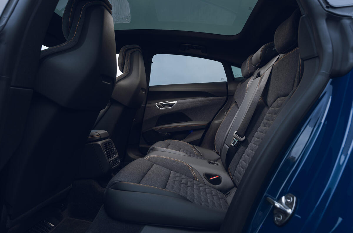 12 Audi S E Tron GT 2024 review rear seats