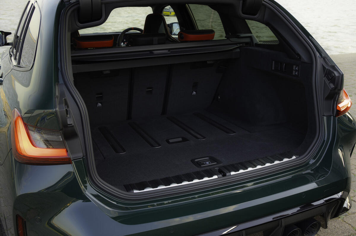 12 BMW M3 CS Touring 2025 Autocar review boot 12 BMW M3 CS Touring 2025 Autocar review boot