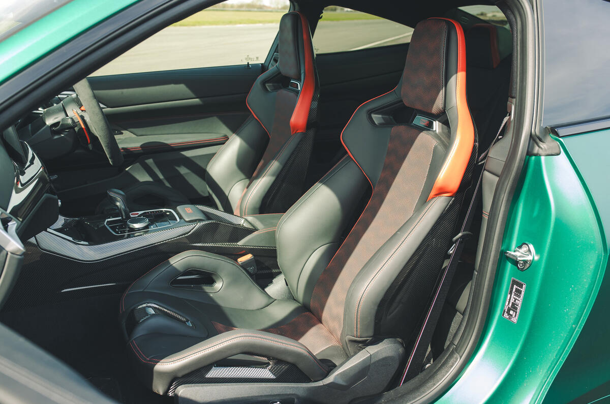 12 BMW M4 CS 2025 review front bucket seats 12 BMW M4 CS 2025 review front bucket seats