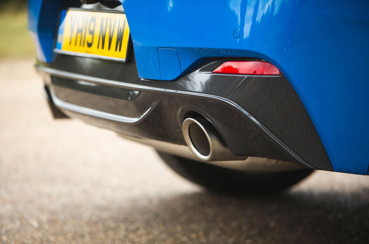 BMW X2 M35i 2019 road test review - exhausts
