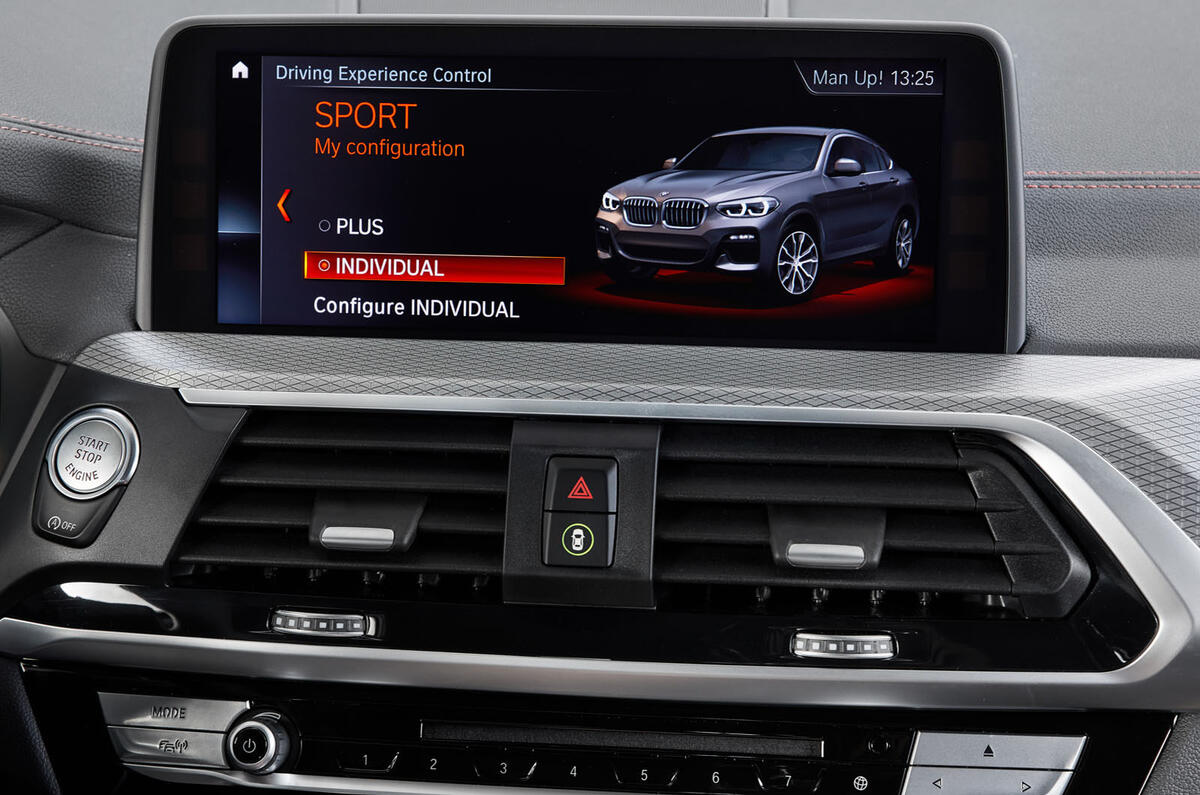 BMW X4 2018 road test review infotainment