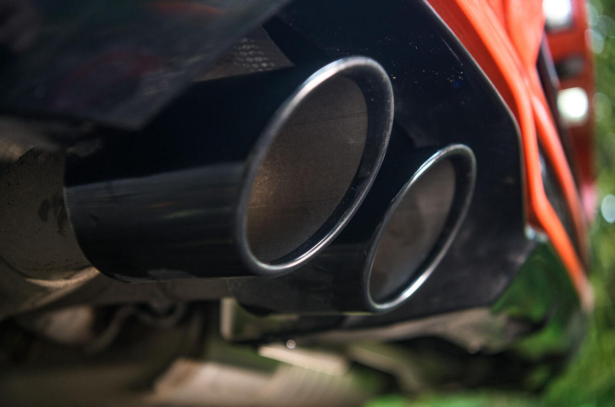 BMW X4 M Competition 2019 road test review - exhaust