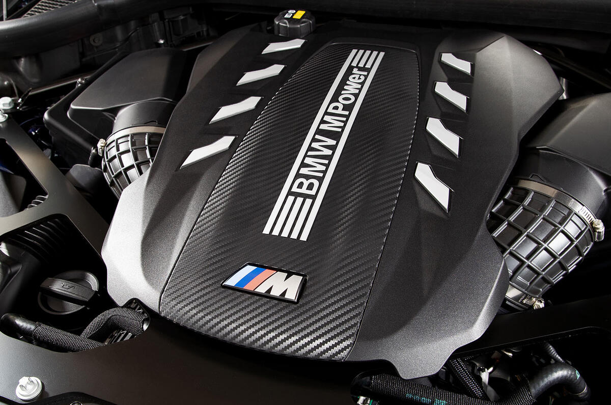 BMW X5 M Competition 2020 road test review - engine BMW X5 M Competition 2020 road test review - engine