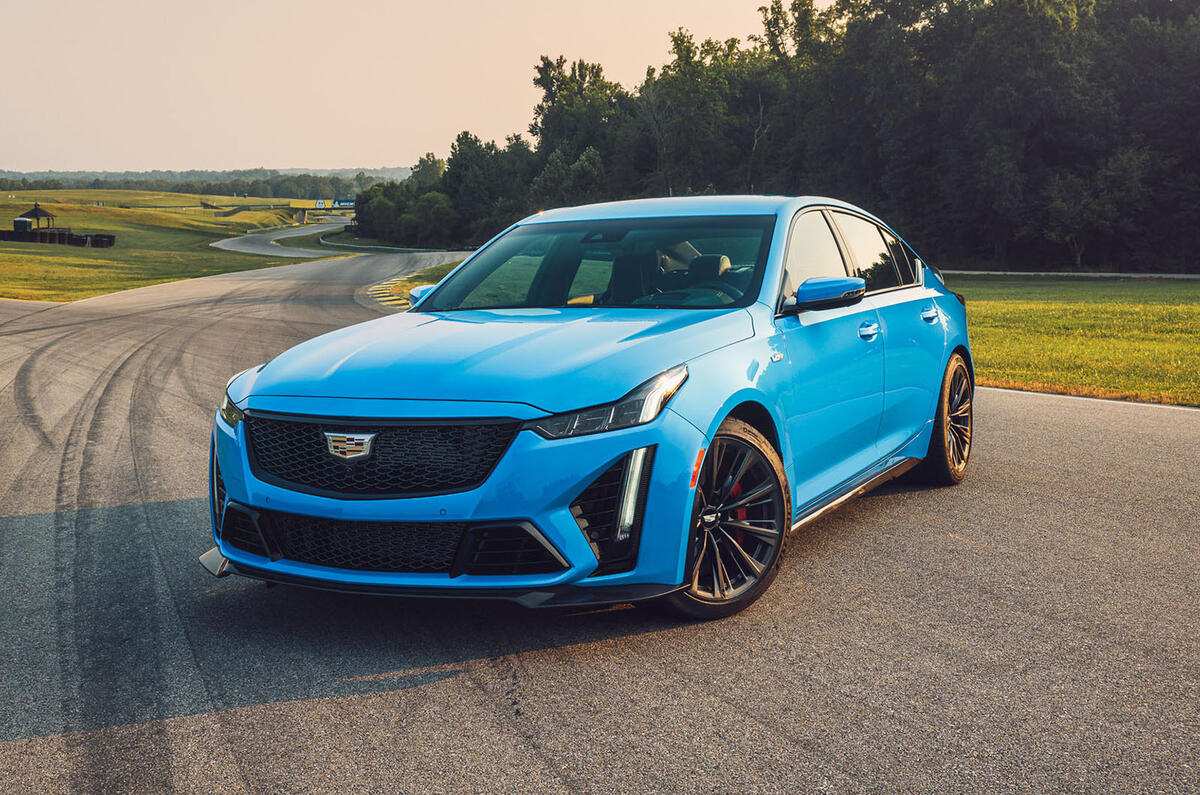 12 Cadillac CT5 V Blackwing 2022 review static front 12 Cadillac CT5 V Blackwing 2022 review static front