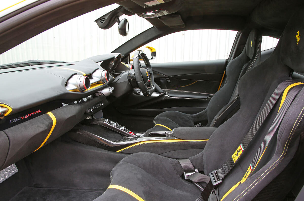 Download Ferrari 812 Superfast Interior PNG