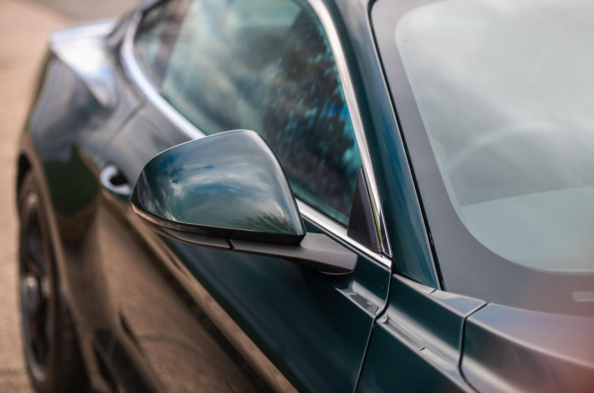 Ford Mustang Bullitt 2018 road test review - wing mirrors