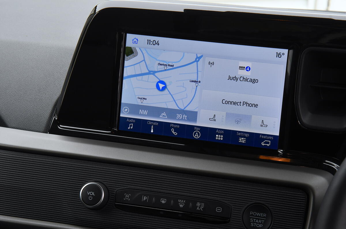 12 Ford Tourneo Courier 2024 infotainment 12 Ford Tourneo Courier 2024 infotainment