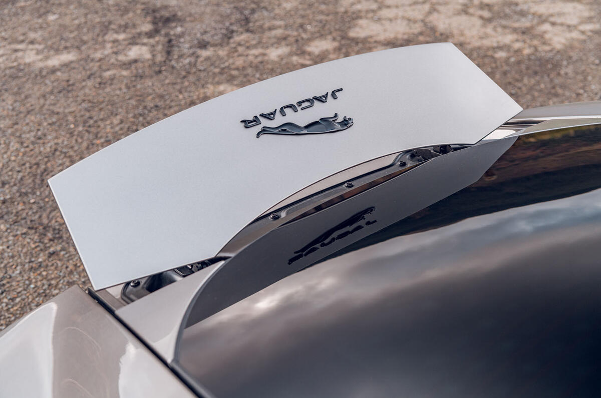 Jaguar F-Type 2020 road test review - spoiler Jaguar F-Type 2020 road test review - spoiler