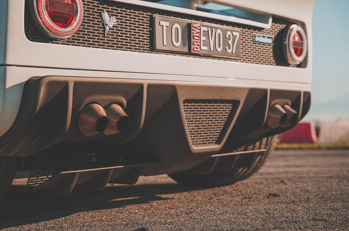 12 Kimera EVO037 2021 first drive review exhausts