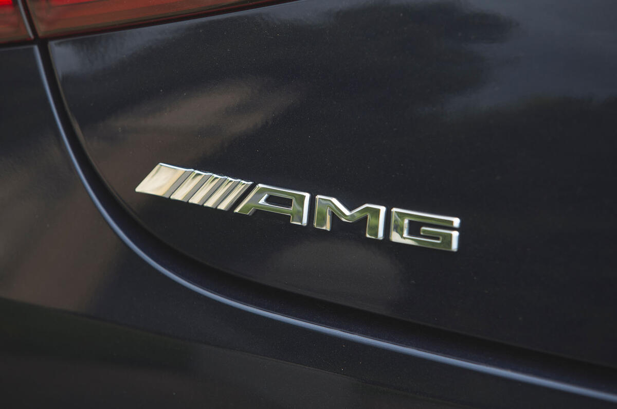 Mercedes-AMG CLS 53 2018 road test review - boot badge