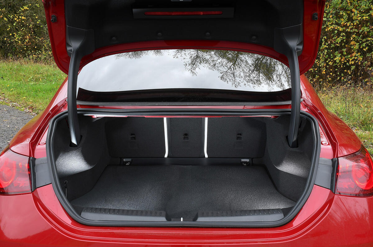 12 Mercedes Benz CLA EV 2026 Autocar road test review boot