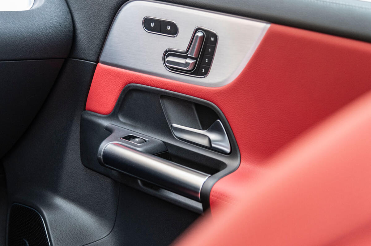Mercedes-Benz GLA 2020 road test review - door trims Mercedes-Benz GLA 2020 road test review - door trims