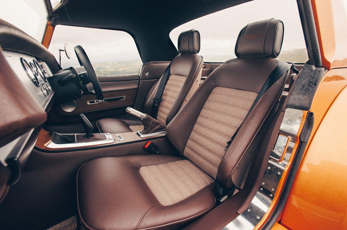 12 Morgan Supersport 2025 Autocar road test review seats