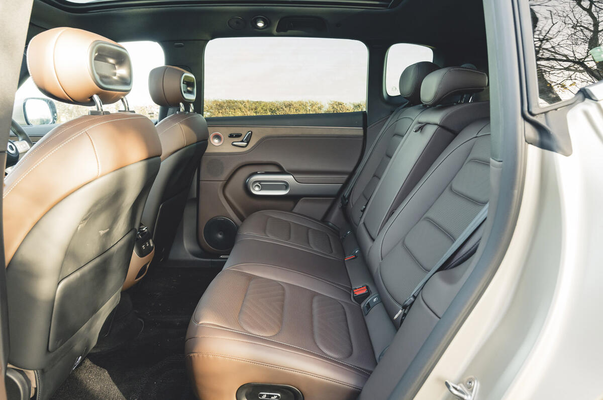 12 Smart #5 Premium 2026 Autocar road test review rear seats