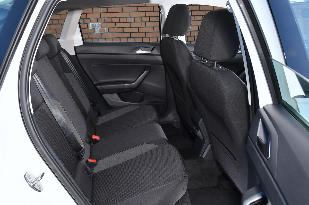 12 Volkswagen Taigo road test review rear seats
