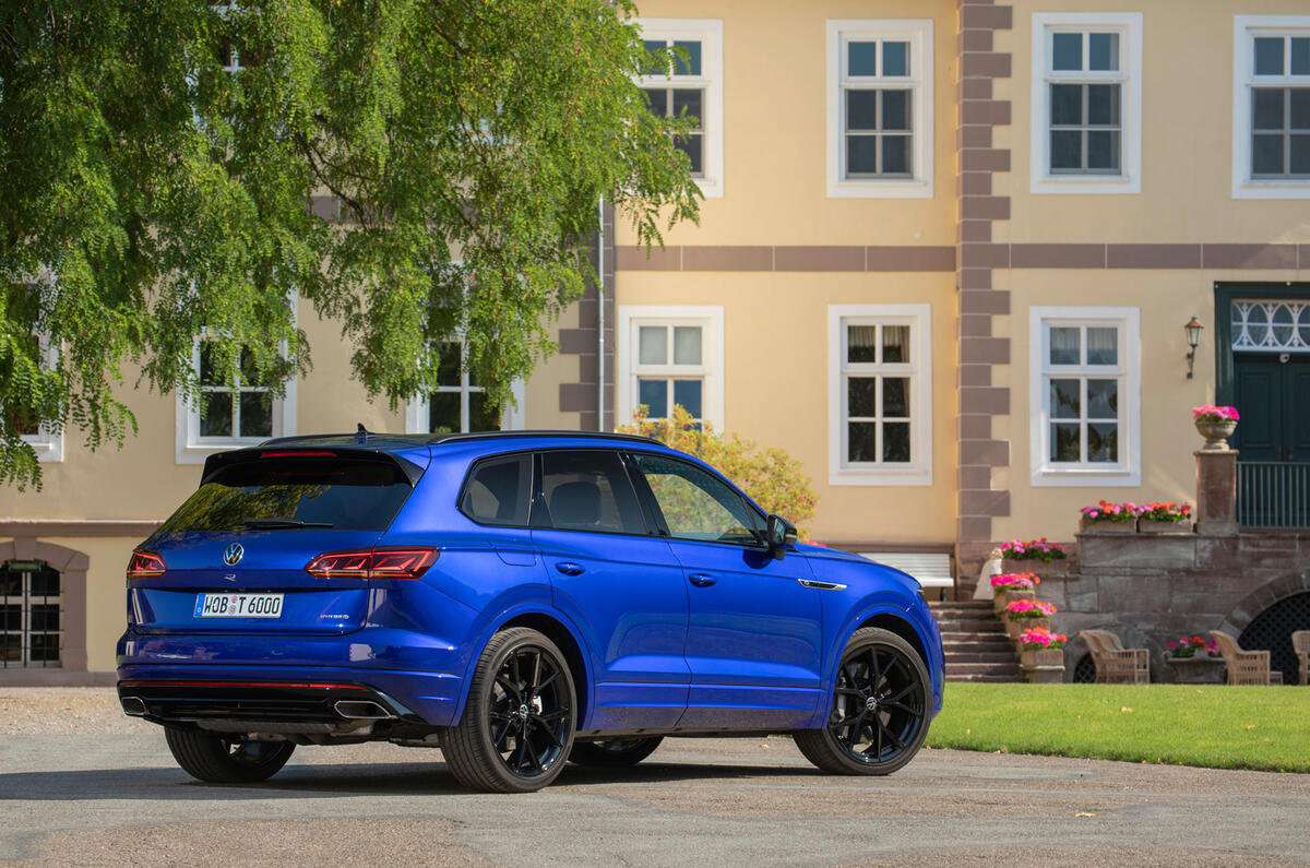 Volkswagen Touareg R road test review - static rear Volkswagen Touareg R road test review - static rear