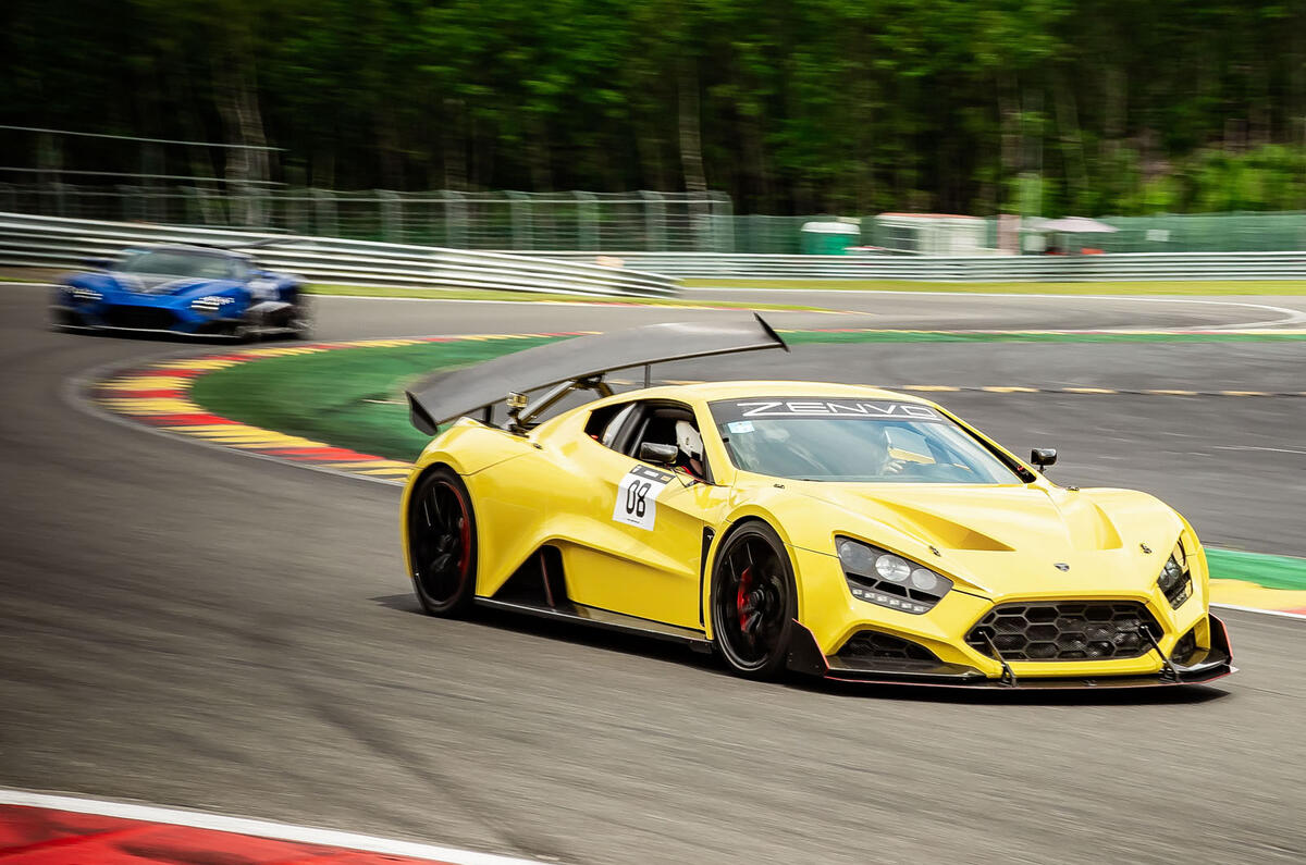 Zenvo TSR-S 2020 road test review - circuit front Zenvo TSR-S 2020 road test review - circuit front