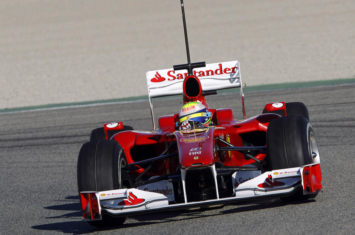 F1 testing in Valencia: pics