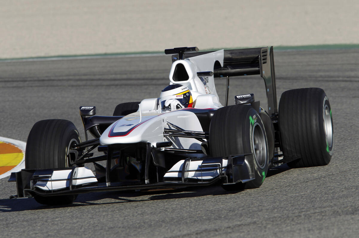 F1 testing in Valencia: pics