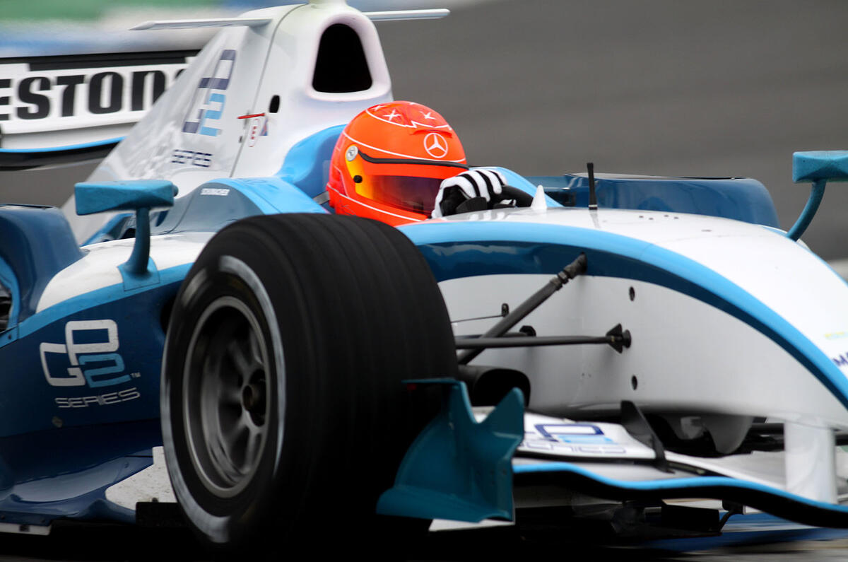 Schuey stuns with his test pace