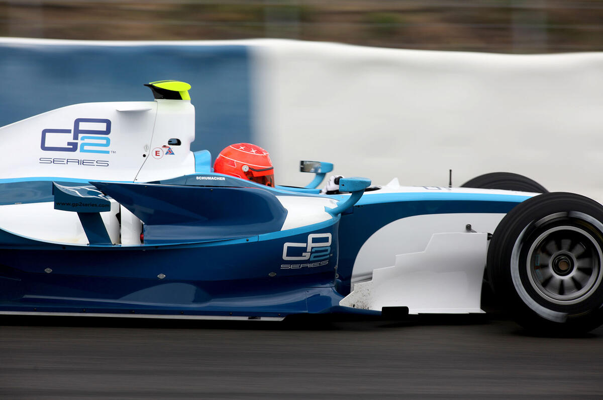Schuey stuns with his test pace