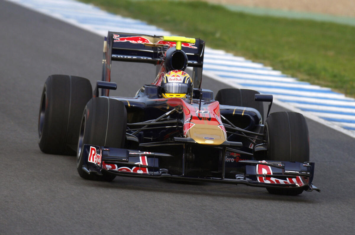 Toro Rosso sets F1 pace