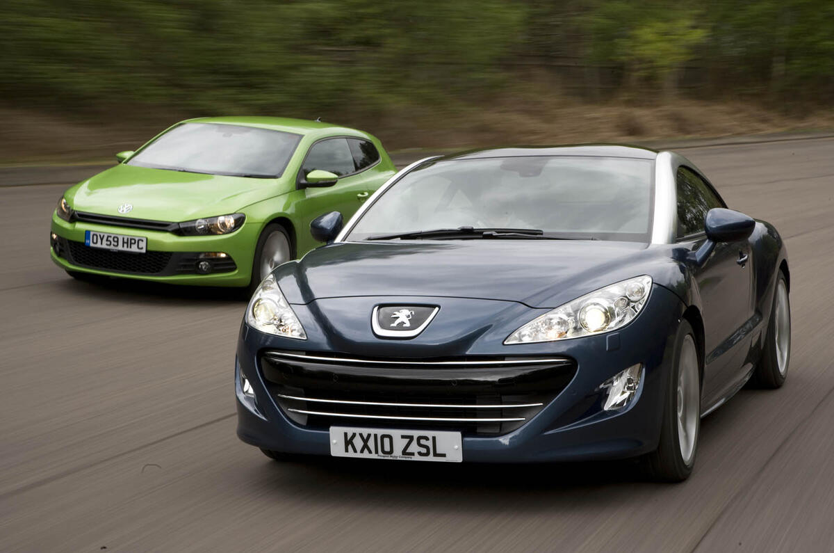 Peugeot RCZ v its rivals
