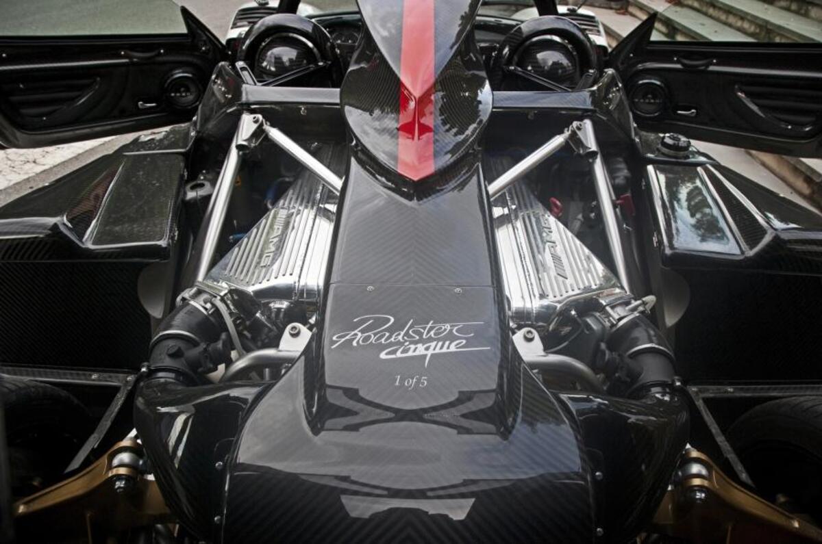 7.3-litre V12 Pagani Zonda engine