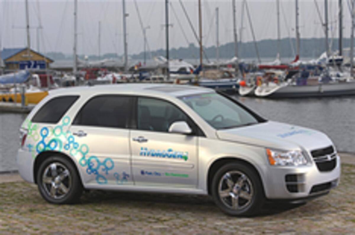 GM hydrogen car by 2012