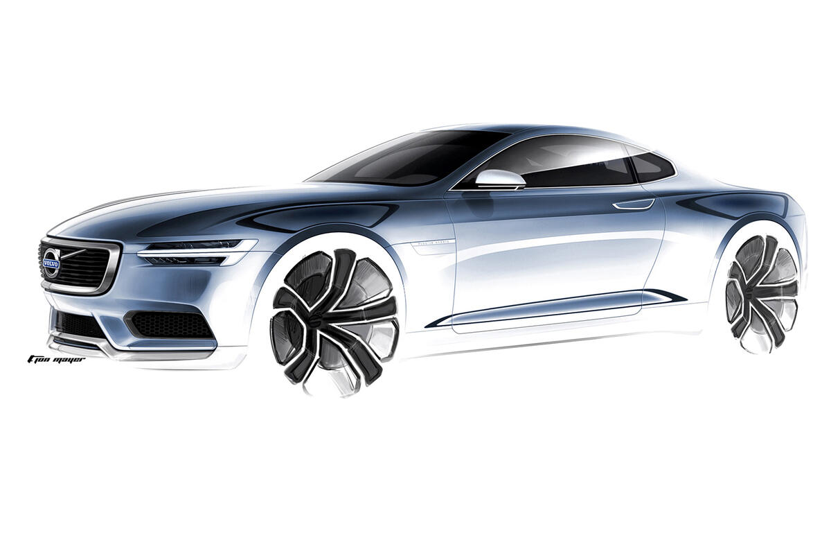 no title Volvo Concept Coupe for Frankfurt debut
