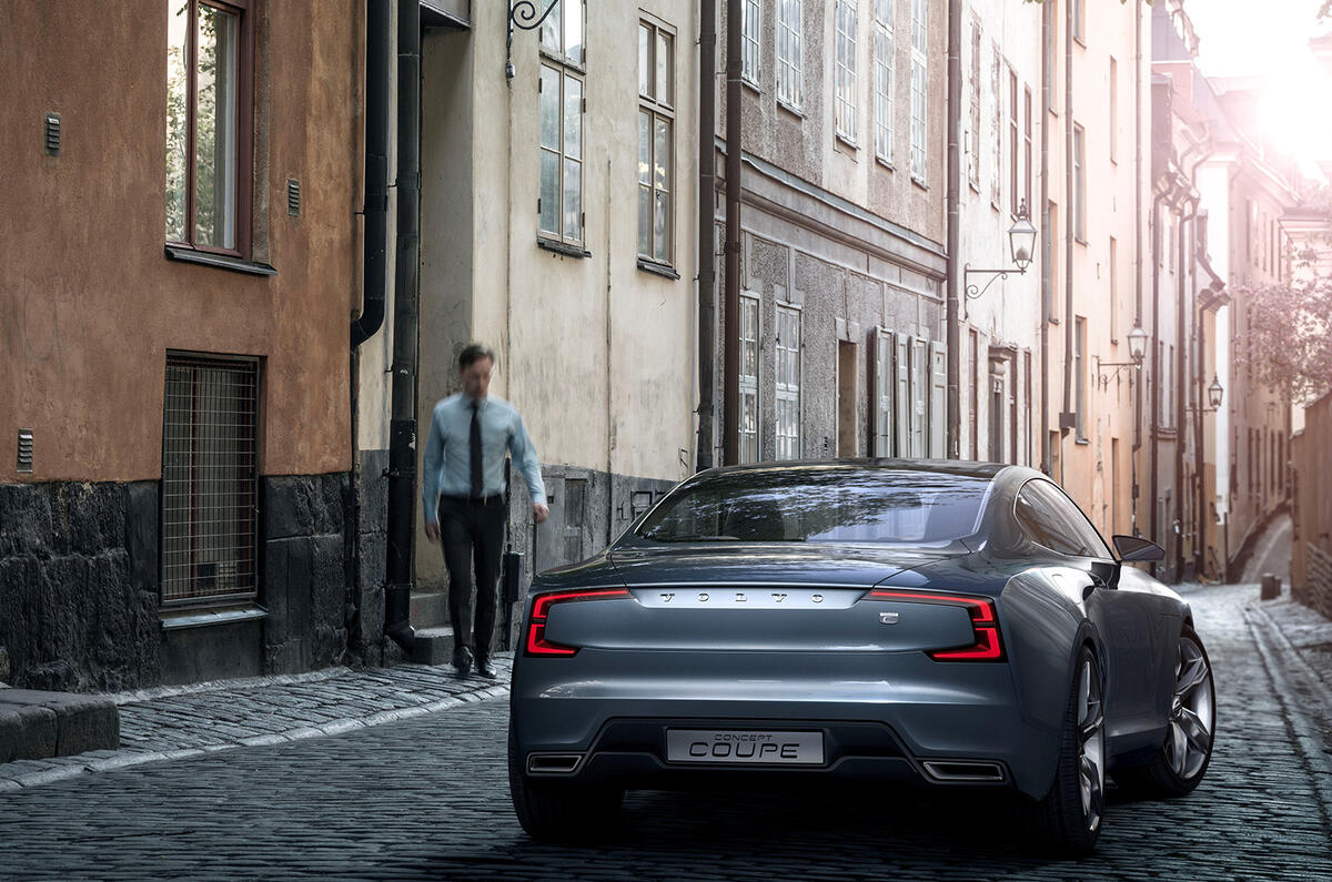 no title Volvo Concept Coupe for Frankfurt debut